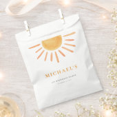 Charmante zon verjaardag bedankzakje (Geknipt)