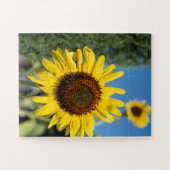 Charmante zonnebloem legpuzzel (Horizontaal)