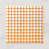 Charmante Zonnebloemen QR Code Cadeau Registratie  Informatiekaartje (Achterkant)