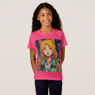  charme anime stijl t-shirt