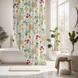 Charme Bloesem Sereniteit Design Douchegordijn