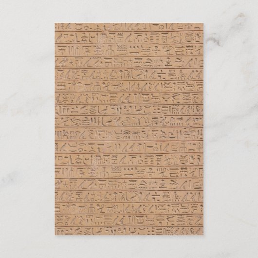 Charme  Egyptische Papyrus bruiloft receptie Informatiekaartje (Achterkant)