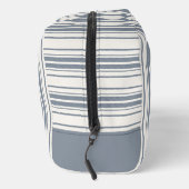 Charme Franse boerderij blauw en wit gestreept Toilettasje (Rechts)