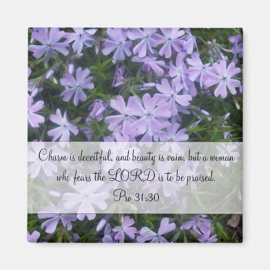 Charme is bedrieglijk, en schoonheid is ijdel, maa magneet (Voorkant)