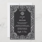 Charme Keltische Nordic middeleeuwse Scroll Viking Kaart (Voorkant)