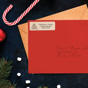  charme kerstboom retouradres etiket