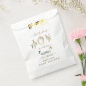 Charme Kleine Bundel Van Vreugde Kolibrie Baby Sho Bedankzakje (Gezegeld)