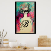CHARME MONOGRAAM POSTER (Keuken)