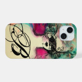 CHARME MONOGRAM iPhone 15 HOESJE (Achterkant horizontaal)