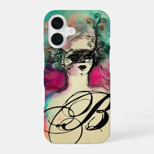 CHARME MONOGRAM iPhone 16 HOESJE (Achterkant)
