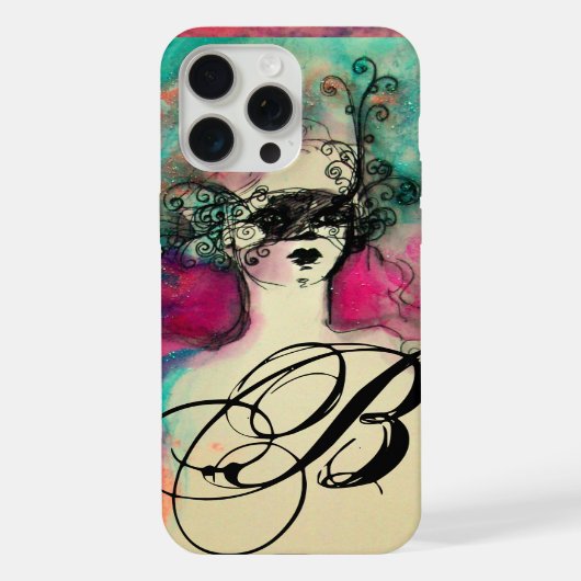 CHARME MONOGRAM iPhone HOESJE (Achterkant)