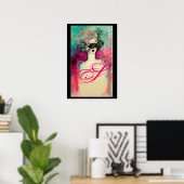 CHARME MONOGRAM POSTER (Thuiskantoor)