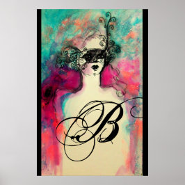CHARME MONOGRAM POSTER