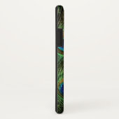 Charme Pauwenveren Gouden Aangepaste Initialen Case-Mate iPhone Case (Achterkant / rechts)