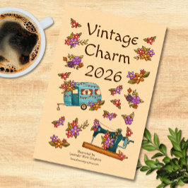  charme retro nostalgie kalender