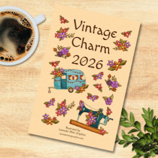 charme retro nostalgie kalender