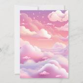 charme roze Tutu chic meisjes Ballerina 1e verjaar Kaart (Achterkant)