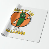 Charme van de Jalapeño Cadeaupapier (Uitgerold)