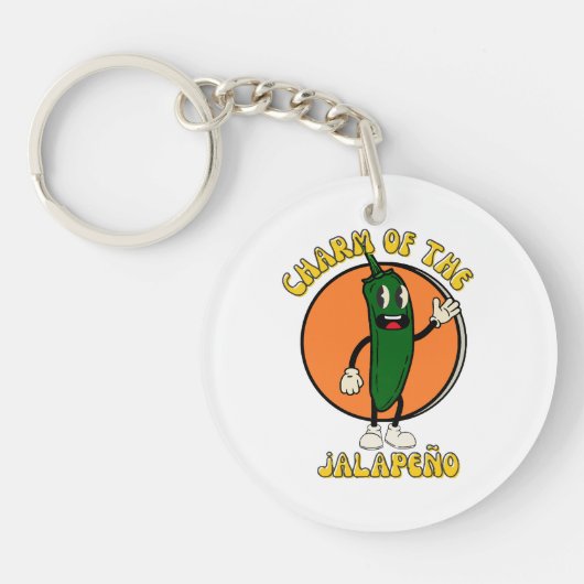 Charme van de Jalapeño Sleutelhanger (Voorkant)