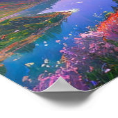 Charme van de vallei poster (Hoek)