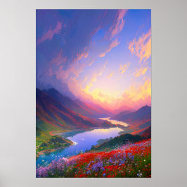 Charme van de vallei poster