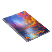 Charme van het Misty Forest Swamp Notitieboek (Rechterzijde)