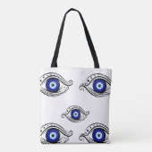 CHARMED BRUJA EVIL EYE PROTECTION BAG TOTE BAG (Achterkant)