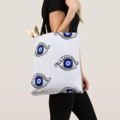 CHARMED BRUJA EVIL EYE PROTECTION BAG TOTE BAG (Dichtbij)