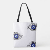 CHARMED BRUJA EVIL EYE PROTECTION BAG TOTE BAG (Achterkant)