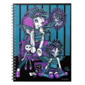 "Charmed" gothische couture Magical Fairy notebook Notitieboek (Voorkant)