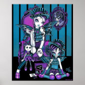 "Charmed" gothische couture Magical Fairy Poster (Voorkant)