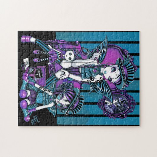 "Charmed" gothische couture Magical Fairy Puzzle Legpuzzel (Horizontaal)