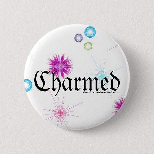 Charmed Ronde Button 5,7 Cm (Voorkant)