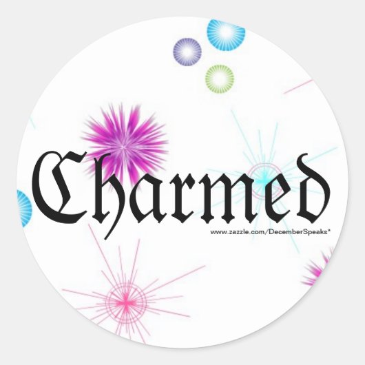 Charmed Ronde Sticker (Voorkant)