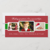 Charmed Trio Kerstkaart (Voorkant)