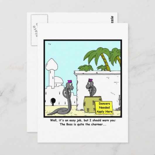 Charmer Briefkaart (Voorkant / Achterkant)