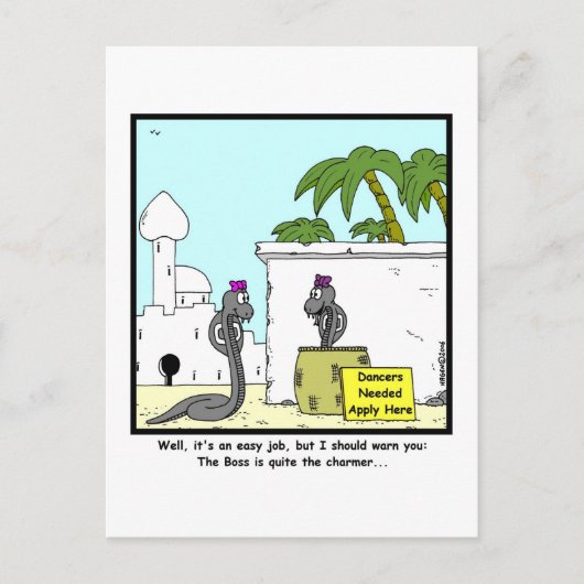 Charmer Briefkaart (Voorkant)