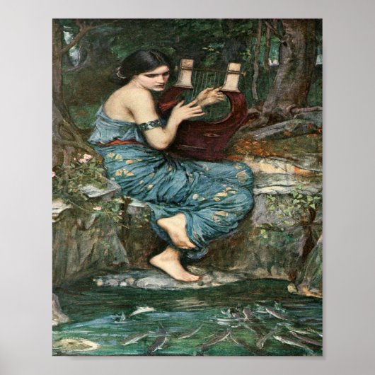 Charmer By John William Waterhouse Poster (Voorkant)