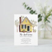 Charmerhuis | Briefkaart "Verhuisaankondiging" (Staand voorkant)