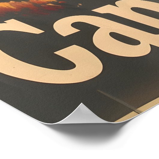  charmes van Kaapstad Poster (Hoek)