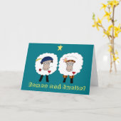 Charmeur en Leeg Wenskaart Eweliet Kaart (Gele Bloem)