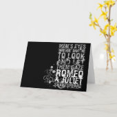 Charmeur & het Citaat van het Man Juliet Kaart (Gele Bloem)