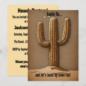 Charmeuze Vintage Cactus Kaart (Voorkant / Achterkant)