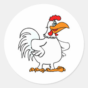 Charmichael Chicken Ronde Sticker