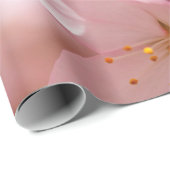 Charmin Sakura Flowers on roze, roze, roze Cadeaupapier (Rol Hoek)