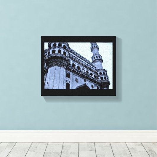 Charminar Canvas Afdruk (Insitu (Houten vloer))