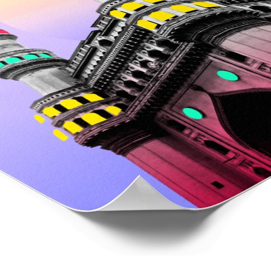 CharMinar Hyderabad India Poster (Hoek)