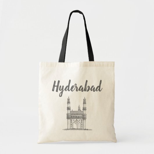 Charminar, Hyderabad, India Tote Bag (Voorkant)