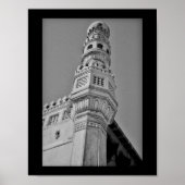 Charminar Minaret Poster (Voorkant)