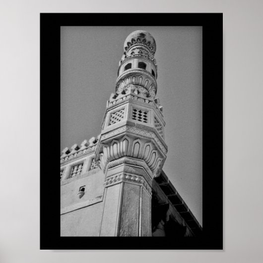Charminar Minaret Poster (Voorkant)
